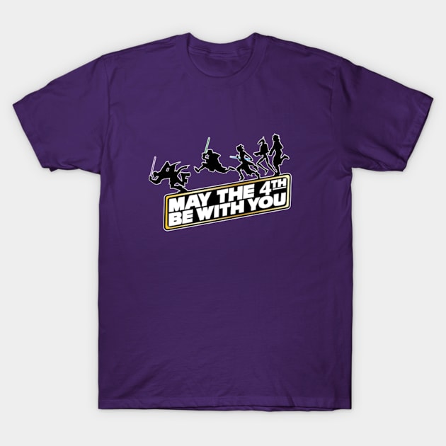 May the 4th Be with You! T-Shirt by i4ni Studio